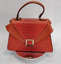 Sac coupe carrée orange