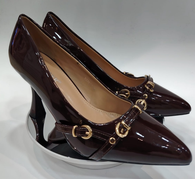 Escarpins Marron vernis