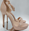 Talon fermé beige