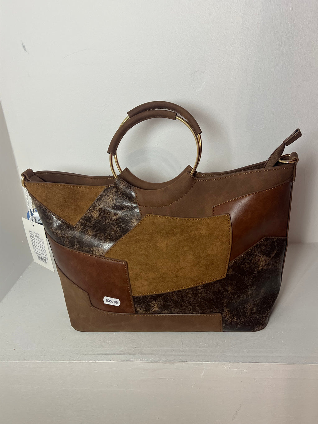 Sac marron motif