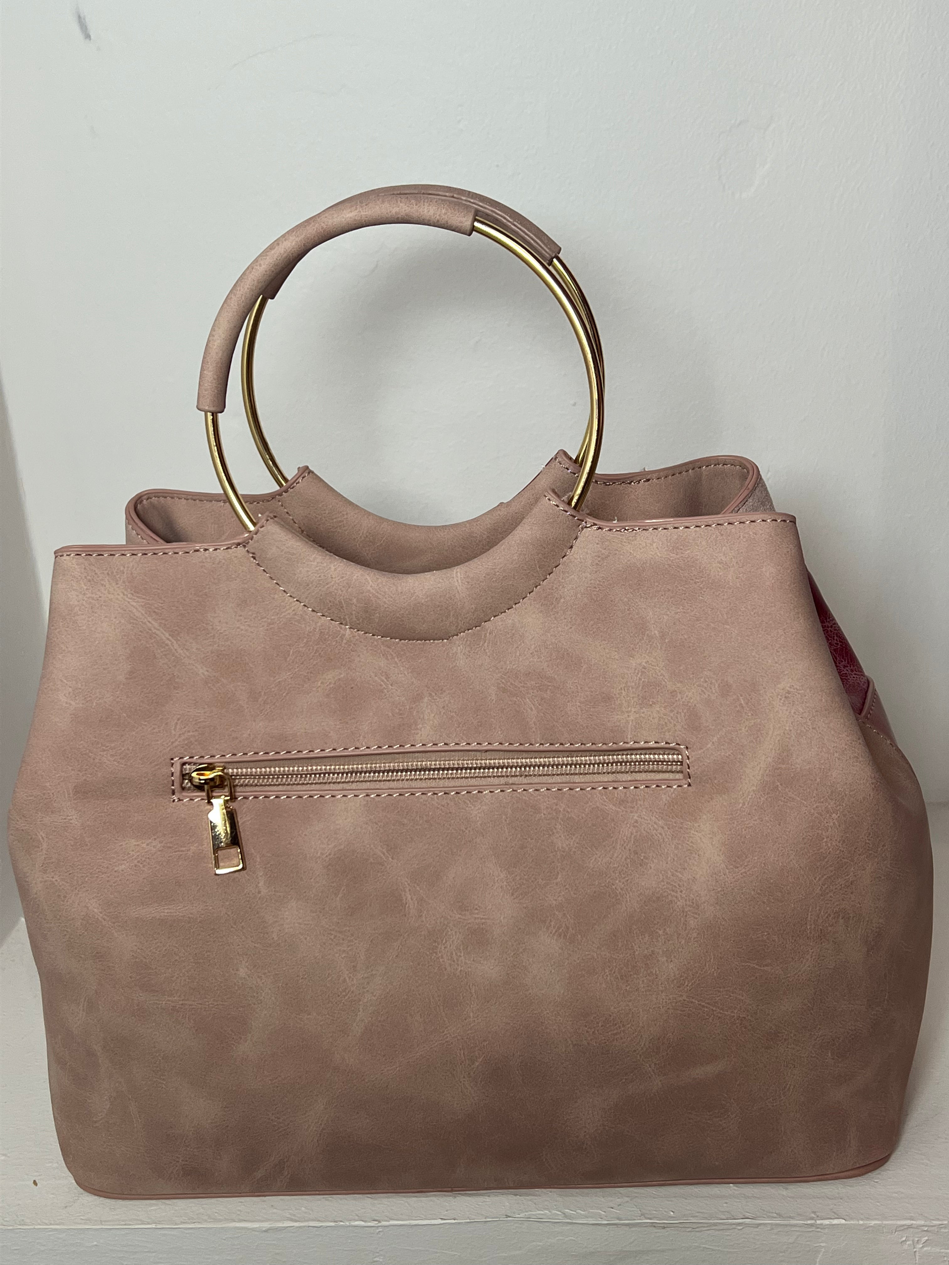 Sac rose motif