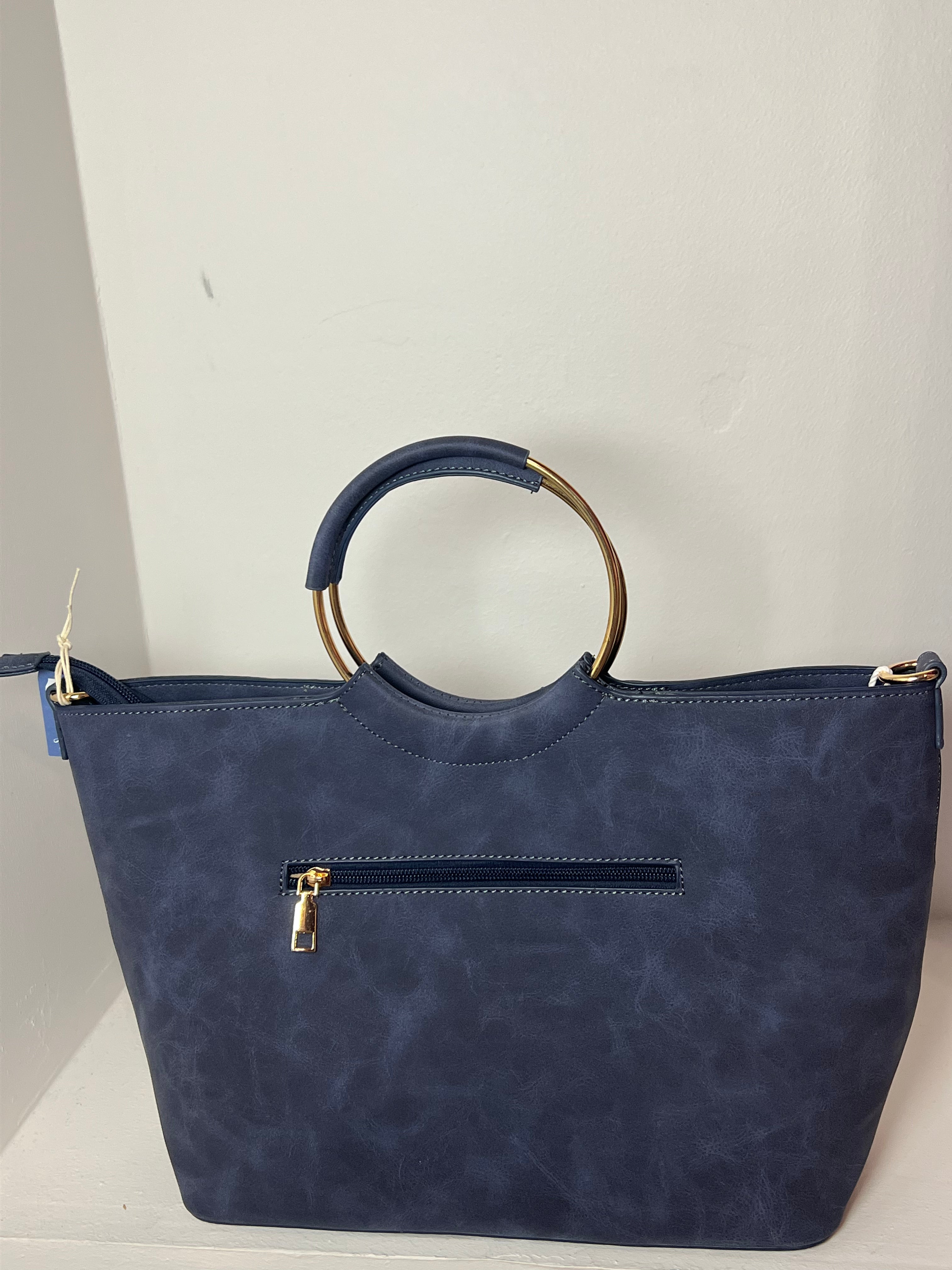 Sac bleu motif
