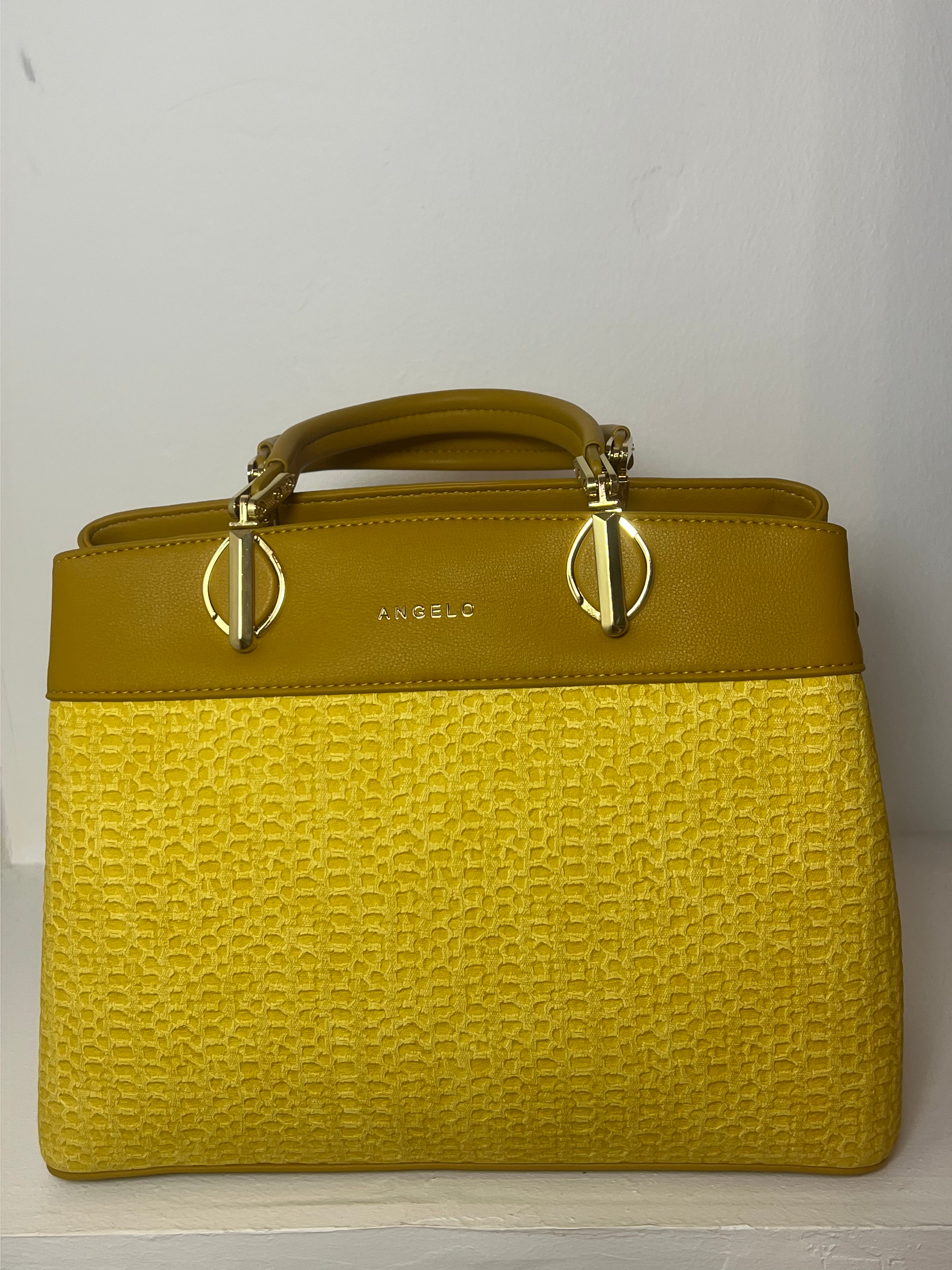 Sac jaune et moutarde