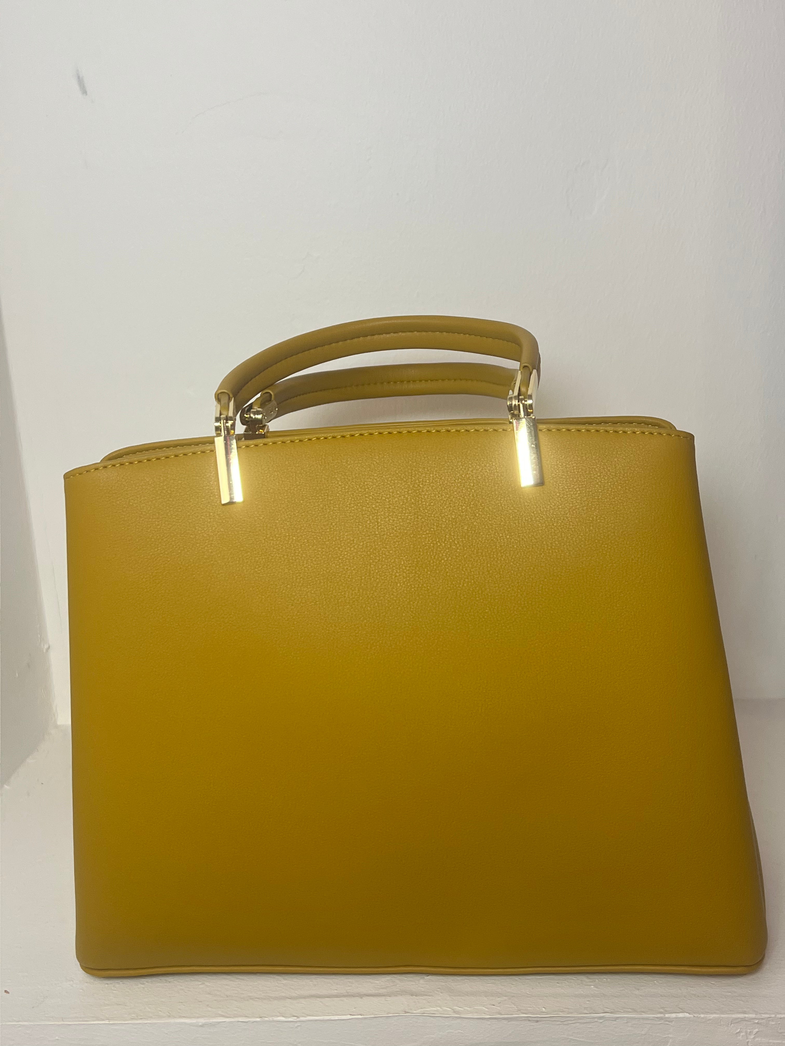 Sac jaune et moutarde