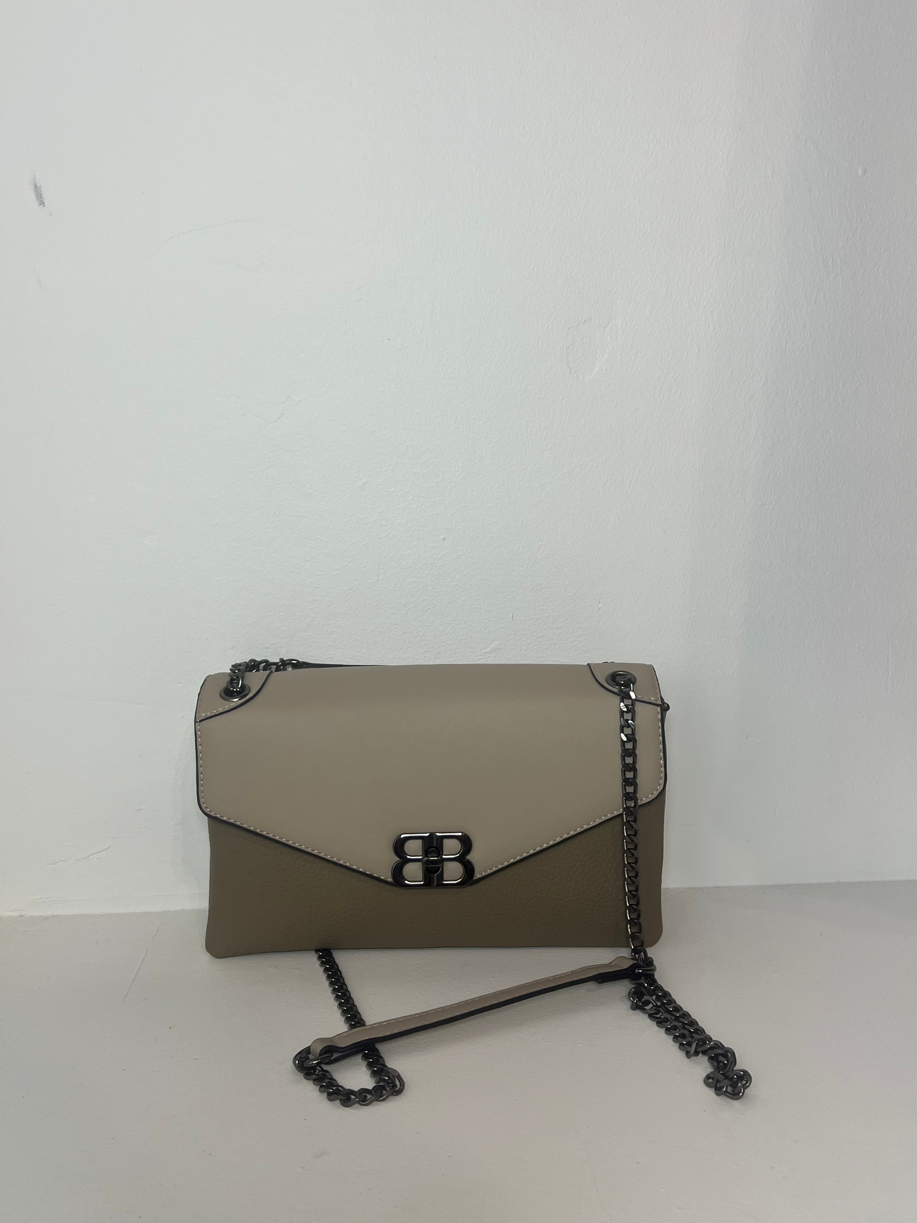 Petit sac gris motif